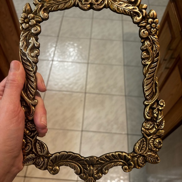 Antique gilded bronze Ornate frame piece - Picture 7 of 15